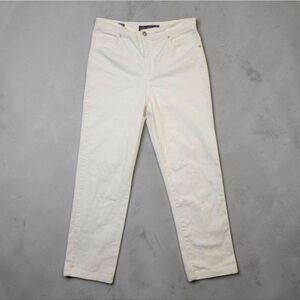 Gloria Vanderbilt White Denim Jeans